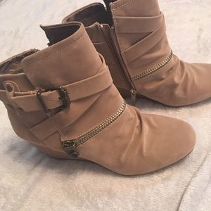 Blowfish Boho Wedge Booties